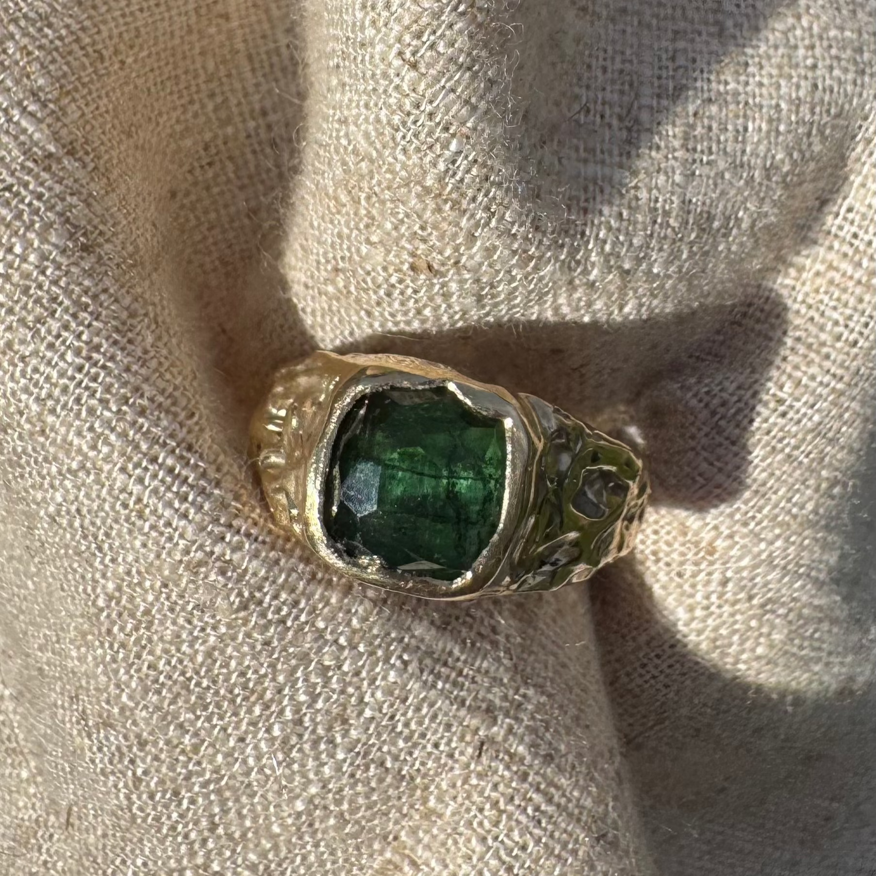 Seaweed Ring - 9ct